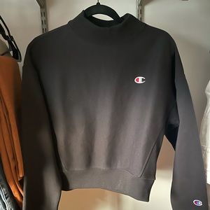 Converse cropped sweater